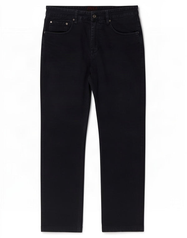 Pantaloni casual drepti pentru bărbați Zara EU 40 Mediu L31 L29 Bleumarin