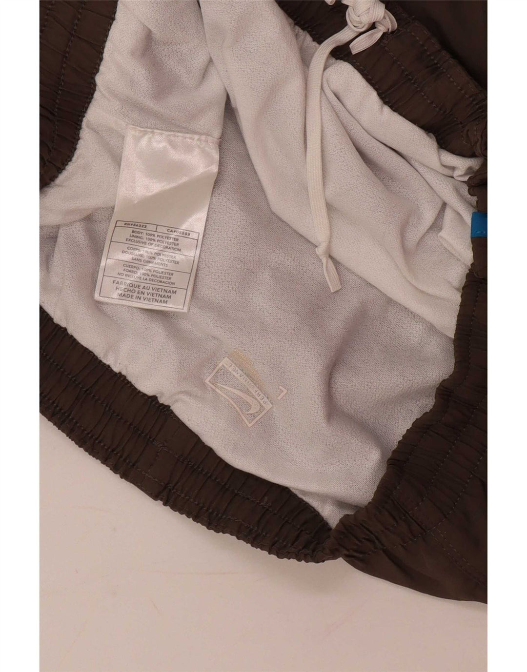 Pantaloni scurți sport Nike pentru bărbați, mari, maro, din poliester