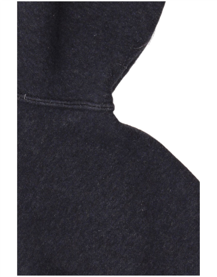 Pulover NIKE pentru bărbați, cu fermoar, bumbac, albastru, mediu