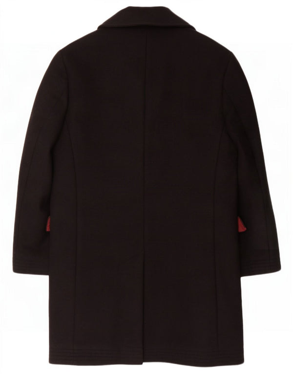 Palton dublu pentru bărbați Barbour UK 44 2XL Lână neagră