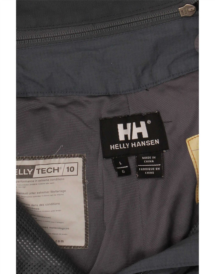 Helly Hansen Pantaloni de schi salopete pentru femei UK 16, mare, gri, bloc de culoare