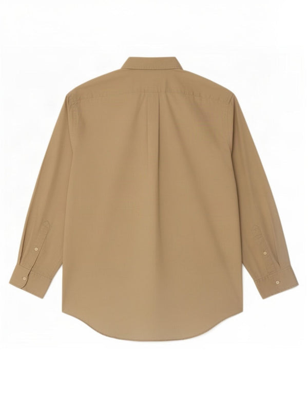 Cămașă pentru bărbați Chaps Mărimea 17 1/2 XL Bumbac kaki