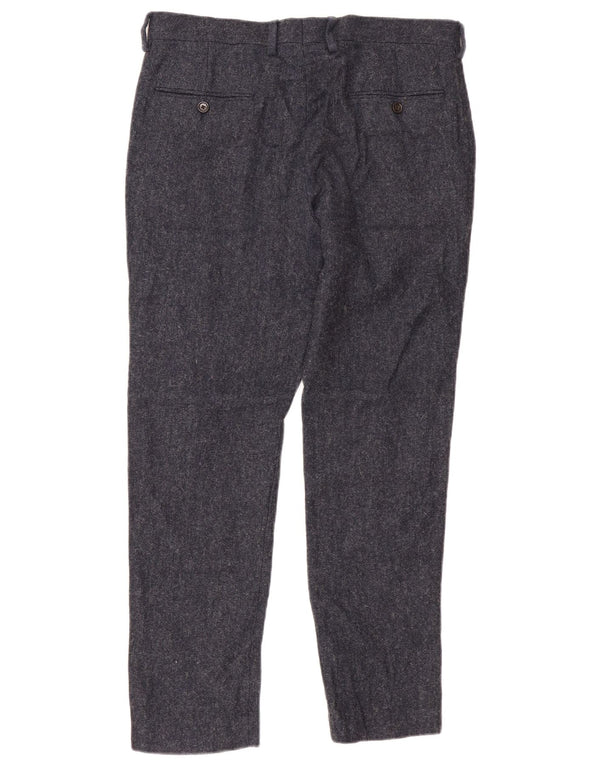 Pantaloni chino Ludlow Slim pentru bărbați J. Crew L33 L30 Lână bleumarin