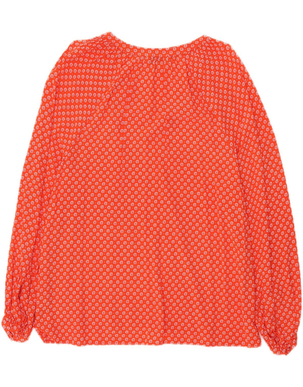 Bluză cu mânecă lungă pentru femei Tommy Hilfiger UK 12 Medium Red Floral