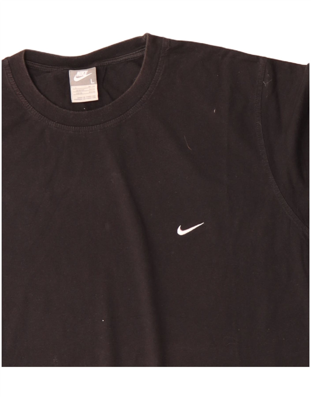 Tricou pentru bărbați NIKE Top UK 42/44, mare, negru, bumbac
