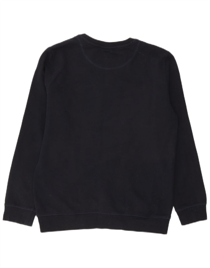 HELLY HANSEN Hanorac grafic pentru bărbați Pulover XL Bumbac bleumarin