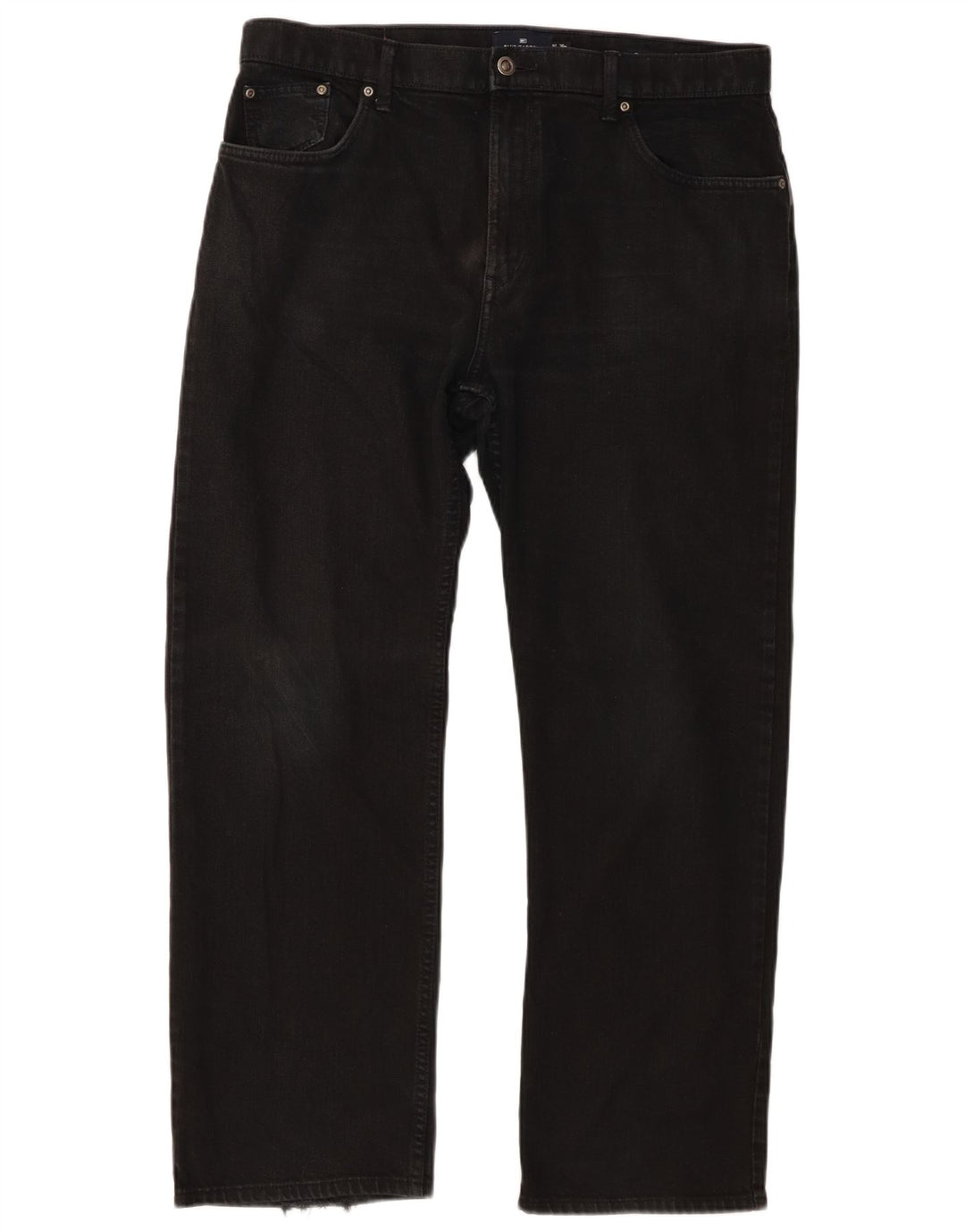 Blugi drepti pentru bărbați Marks & Spencer Blue Harbour W36 L29 bumbac negru