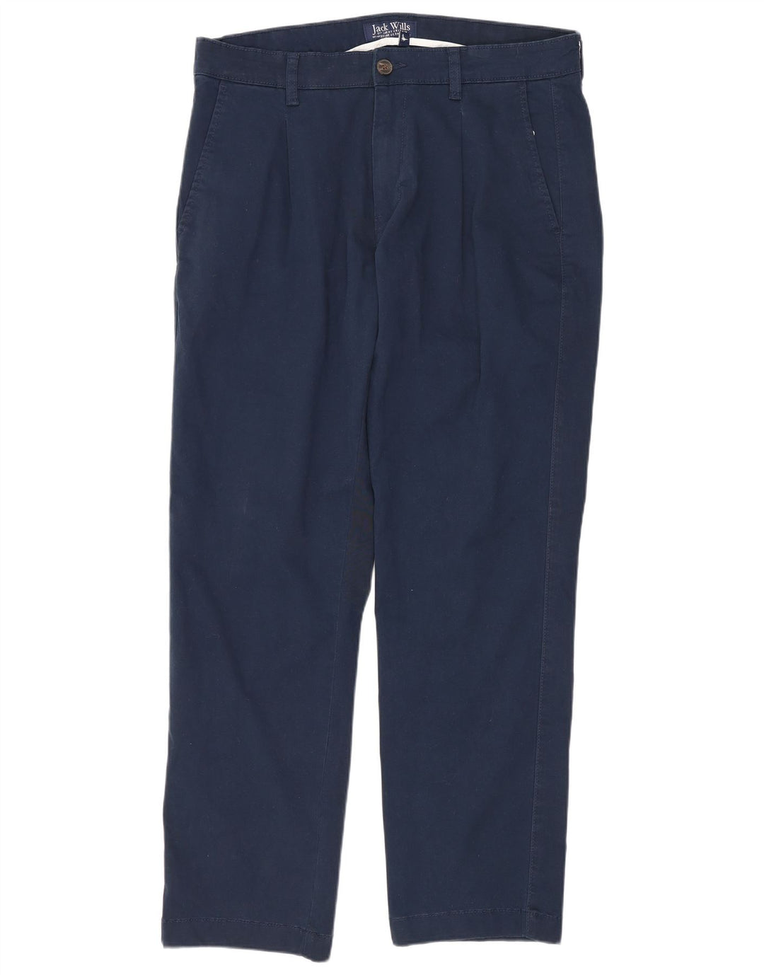 Pantaloni chino pentru bărbați JACK WILLS L32 L29 bumbac bleumarin