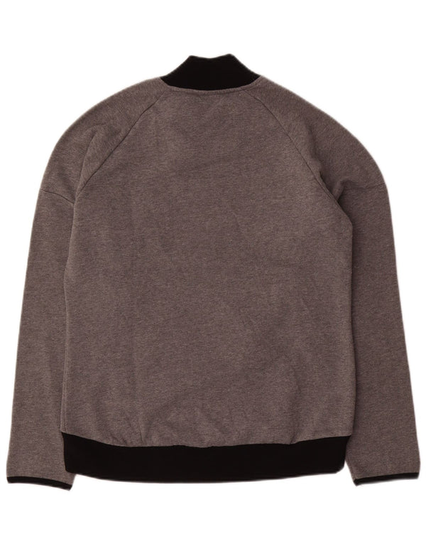 Jachetă de trening Fila Regular Fit pentru femei UK 18 XL Gri Colorblock