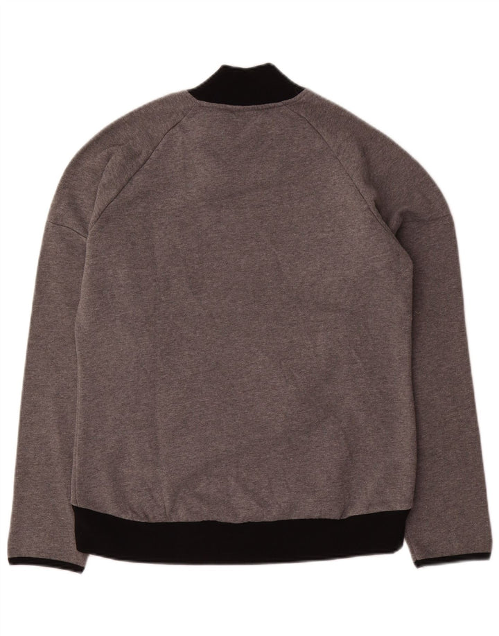 Jachetă de trening Fila Regular Fit pentru femei UK 18 XL Gri Colorblock