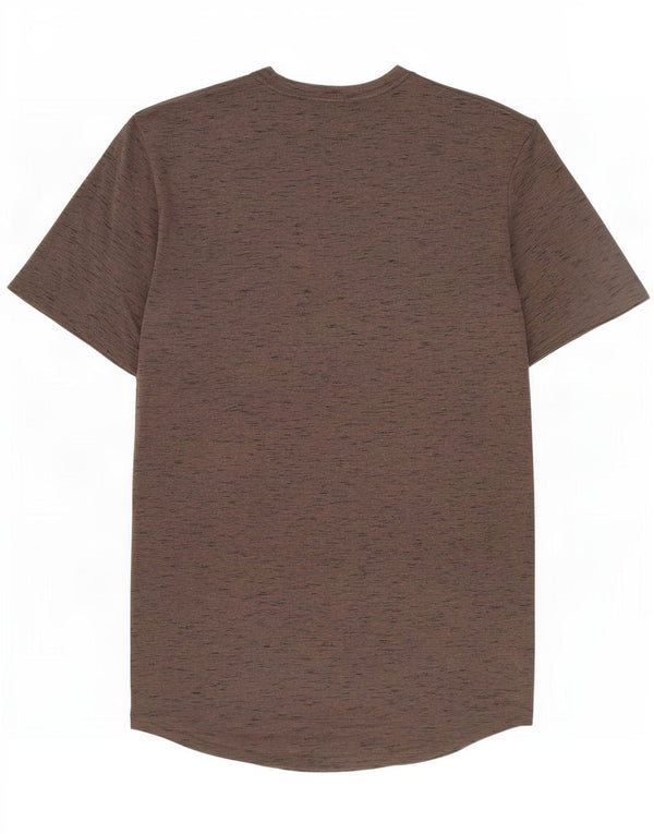 Tricou grafic Under Armour pentru bărbați Heat Gear Top Medium Brown Flecked