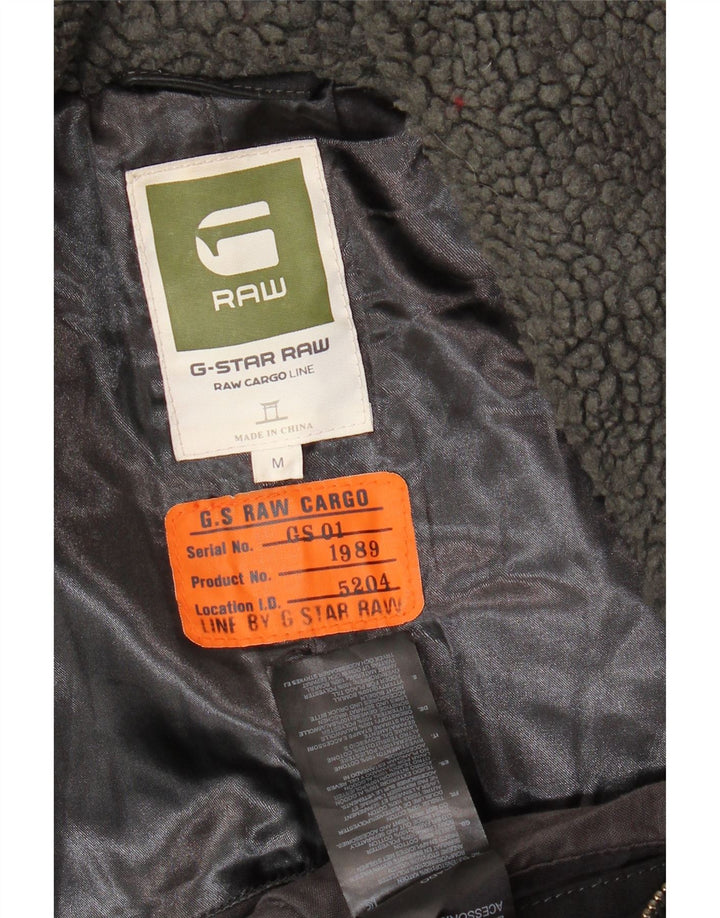 Jachetă matlasată pentru bărbați G-STAR UK 38, bumbac mediu negru