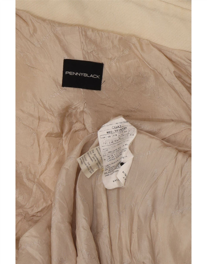 Palton pentru femei Penny Black Marea Britanie 12 Medium Bej Lână