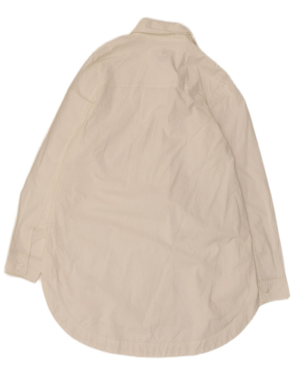 Bluză cămașă cu paragate pentru femei Avirex UK 14 Medium Off White