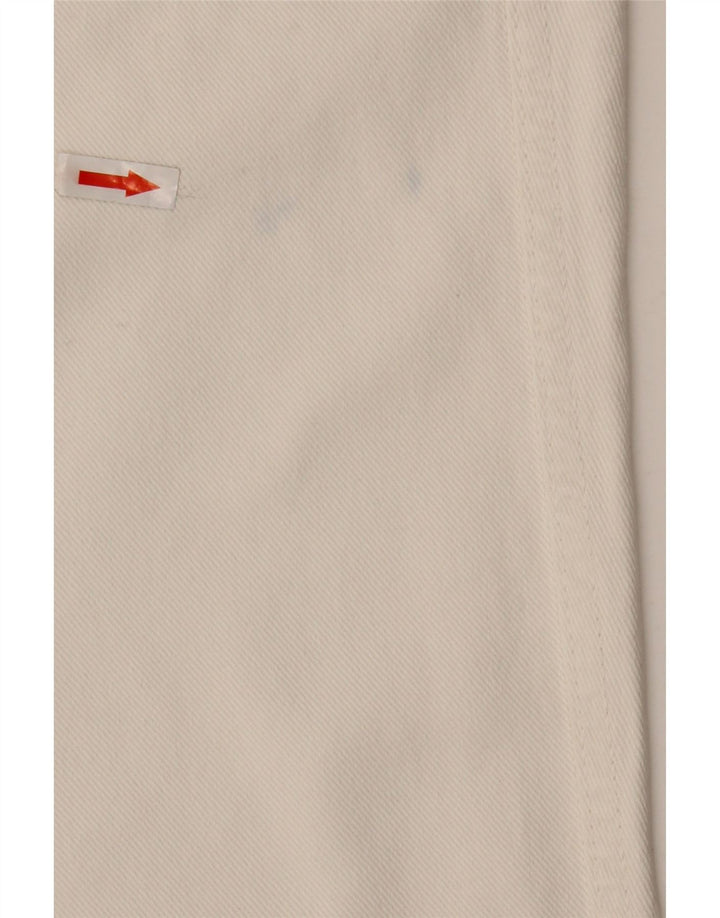 Blugi subțiri Roy Rogers pentru femei W30 L31 bumbac alb