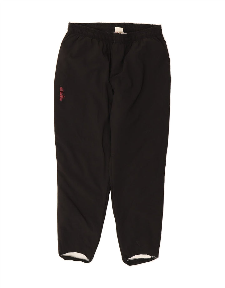 ELLESSE Womens Tracksuit Trousers IT 50 XL Black Nylon Vintage Ellesse and Second-Hand Ellesse from Messina Hembry 