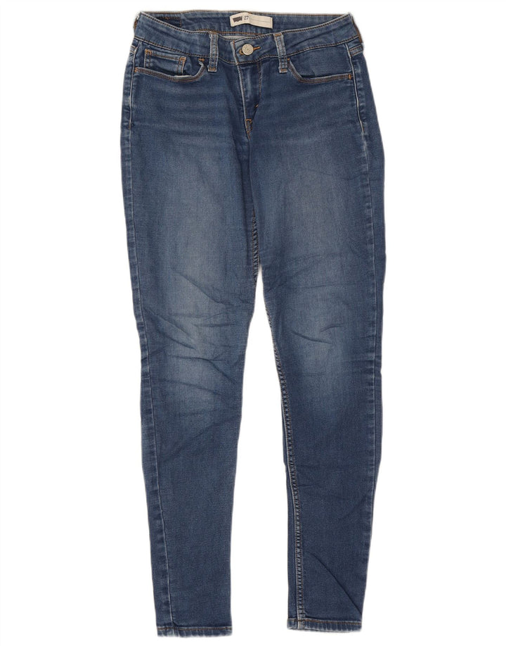 Blugi skinny pentru femei Levi's W27 L30 Bumbac albastru
