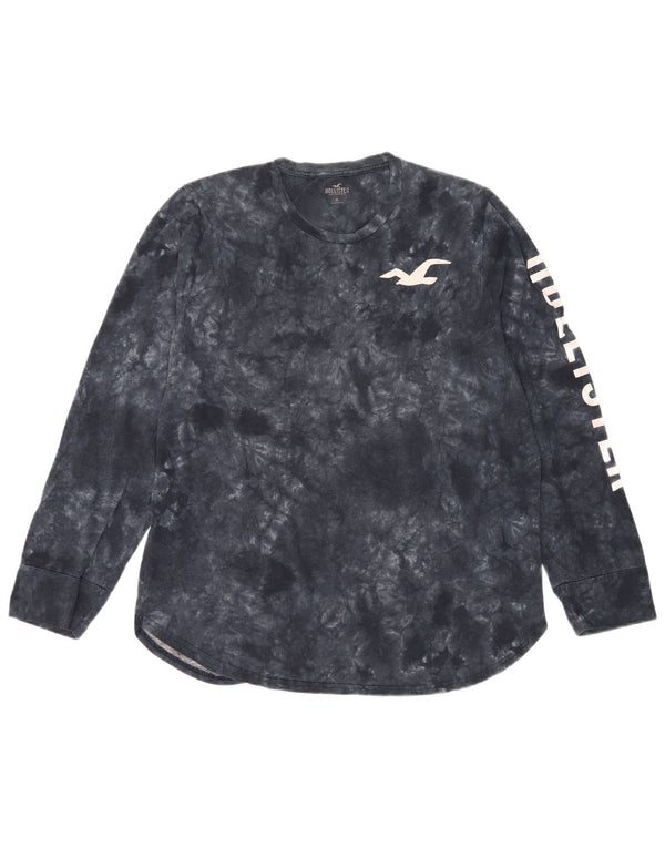 Top grafic Hollister pentru bărbați cu mânecă lungă XL, bumbac colorat cravată