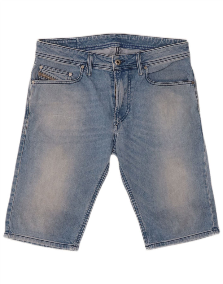 DIESEL Pantaloni scurți din blugi pentru femei W29, bumbac albastru mediu