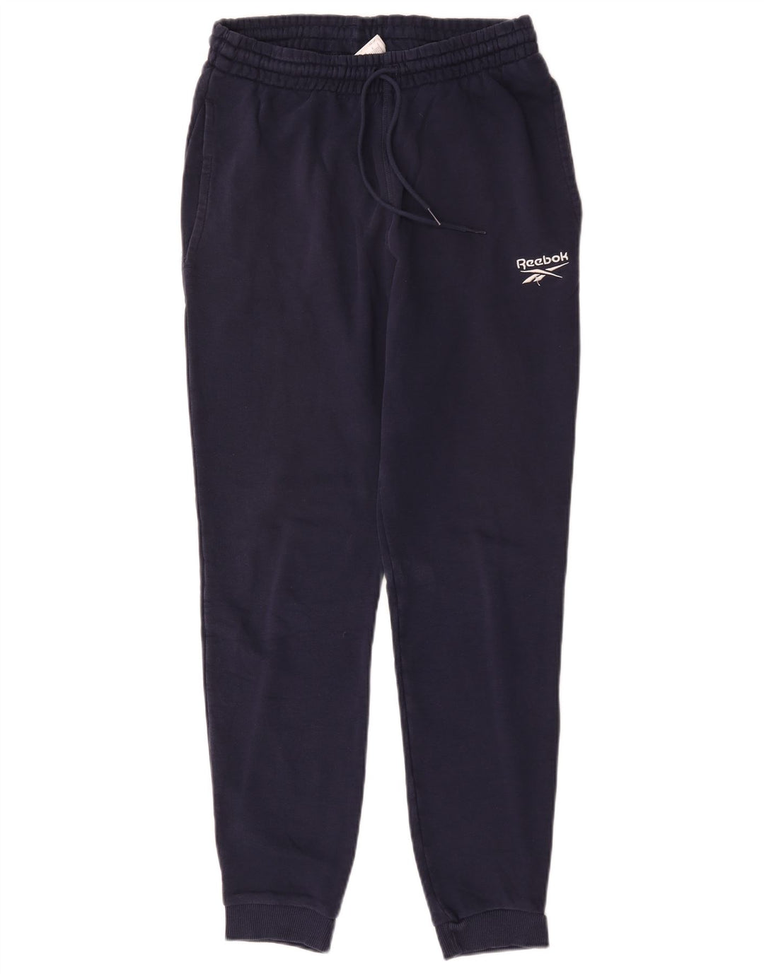 Pantaloni de trening pentru bărbați Reebok Pantaloni de jogging, bumbac mediu albastru bleumarin