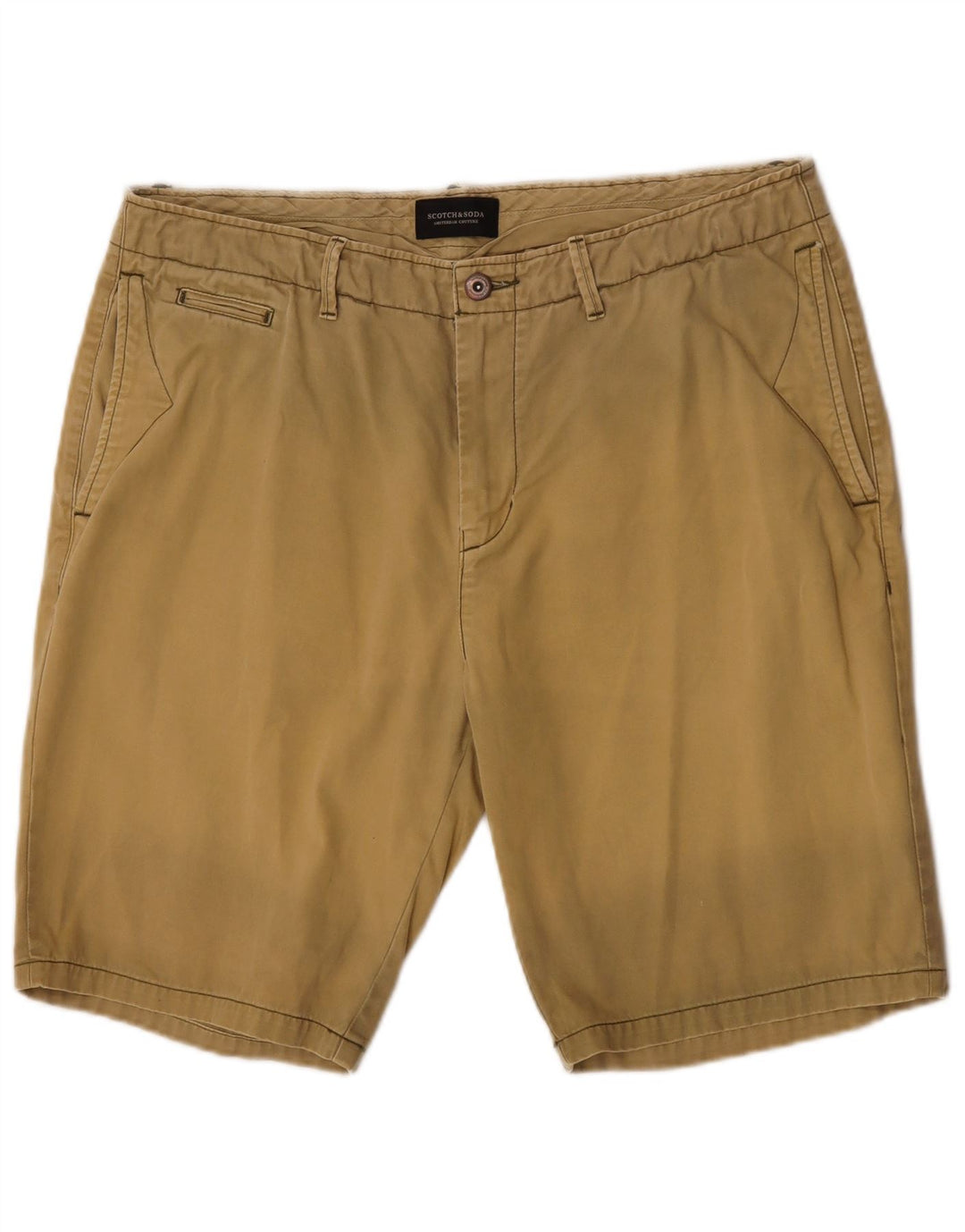 Scotch & Soda Pantaloni scurți chino pentru bărbați W34 Large Khaki