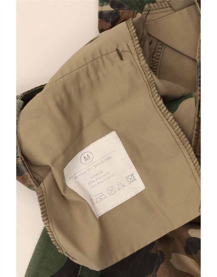 Pantaloni cargo pentru bărbați VINTAGE Mediu L32 L31 Poliester de camuflaj kaki