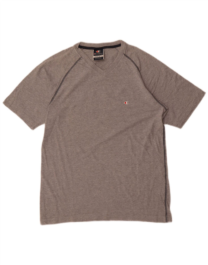 Tricou pentru bărbați Champion Top mare din bumbac cu pete gri