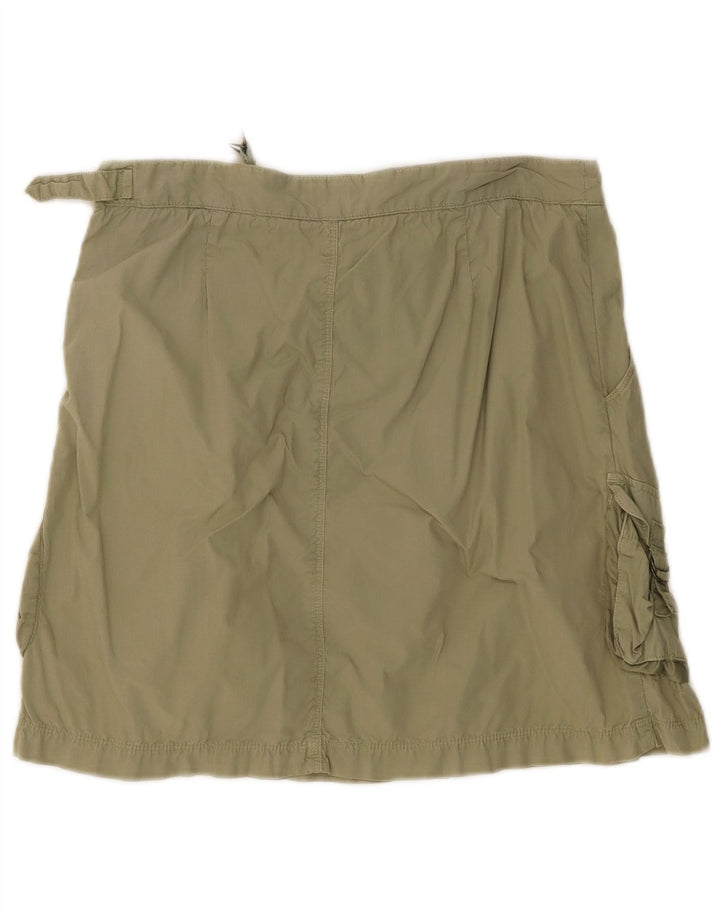 WOOLRICH Mini Fusta Cargo W29 Bumbac Medium Kaki