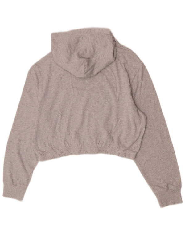 Jumper Tommy Hilfiger Crop Graphic pentru damă pentru femei UK 14 Medium Grey Flecked
