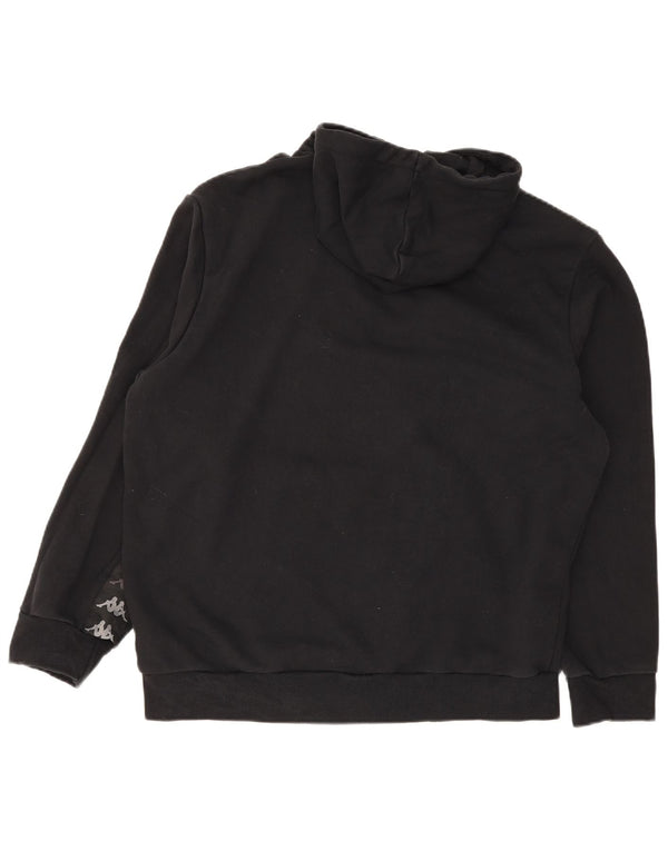 Hanocă grafică Kappa pentru bărbați, XL, bumbac, negru