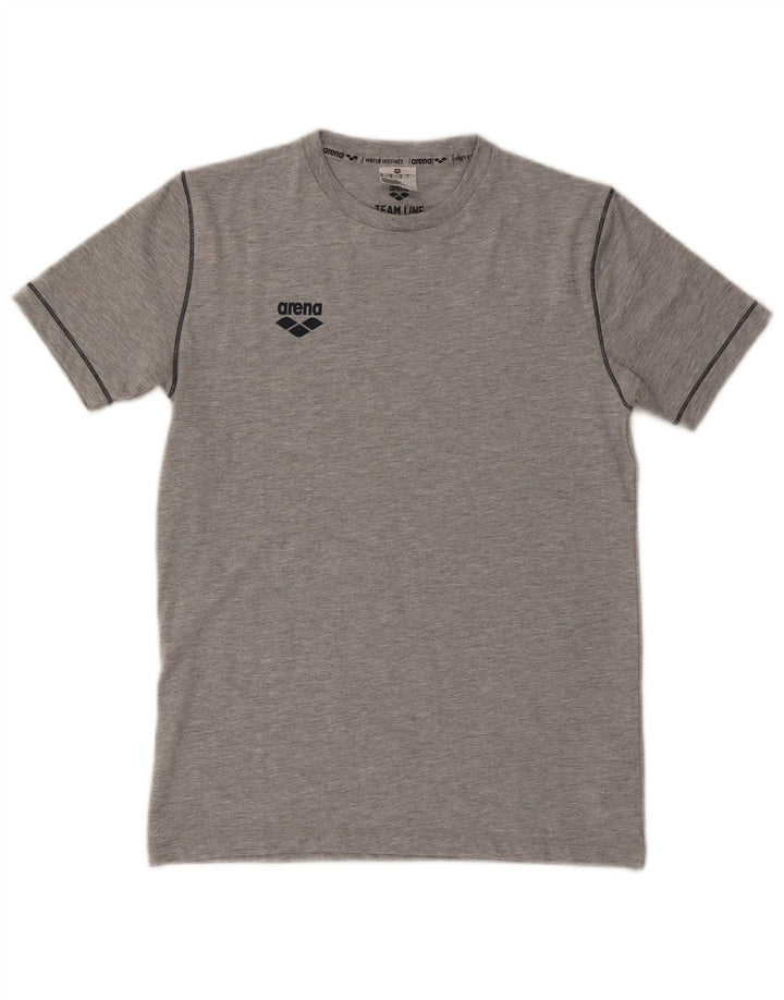 Tricou Băieți ARENA Top 14-15 Ani Gri Bumbac