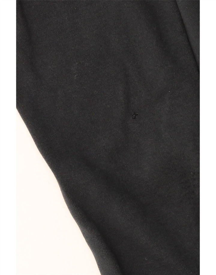 Pulover NIKE pentru bărbați, cu fermoar, bumbac mare, negru