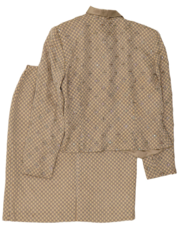 After Five Womens By Sully Bonnelly Set de fuste din 2 piese UK 16 Large W30 Beige
