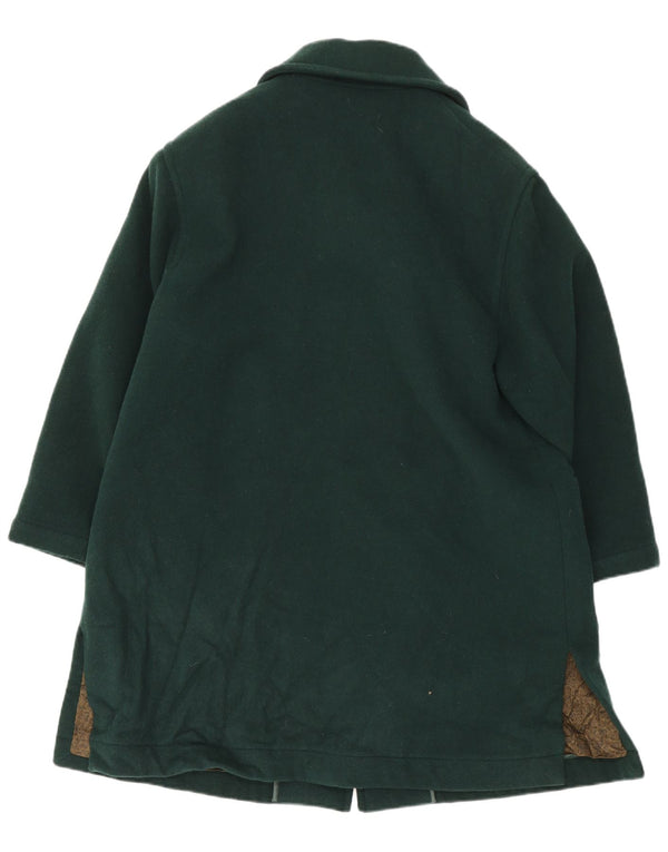 Vintage Mens Duffle Coat UK 40 Large Green