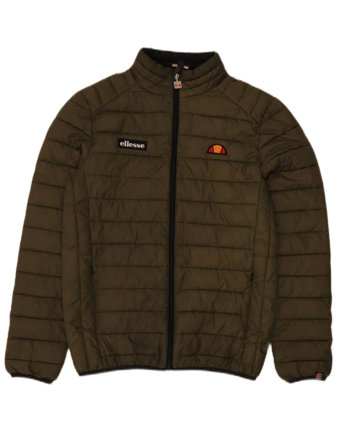 Jachetă căptușită pentru bărbați Ellesse UK 36 Poliester kaki mic