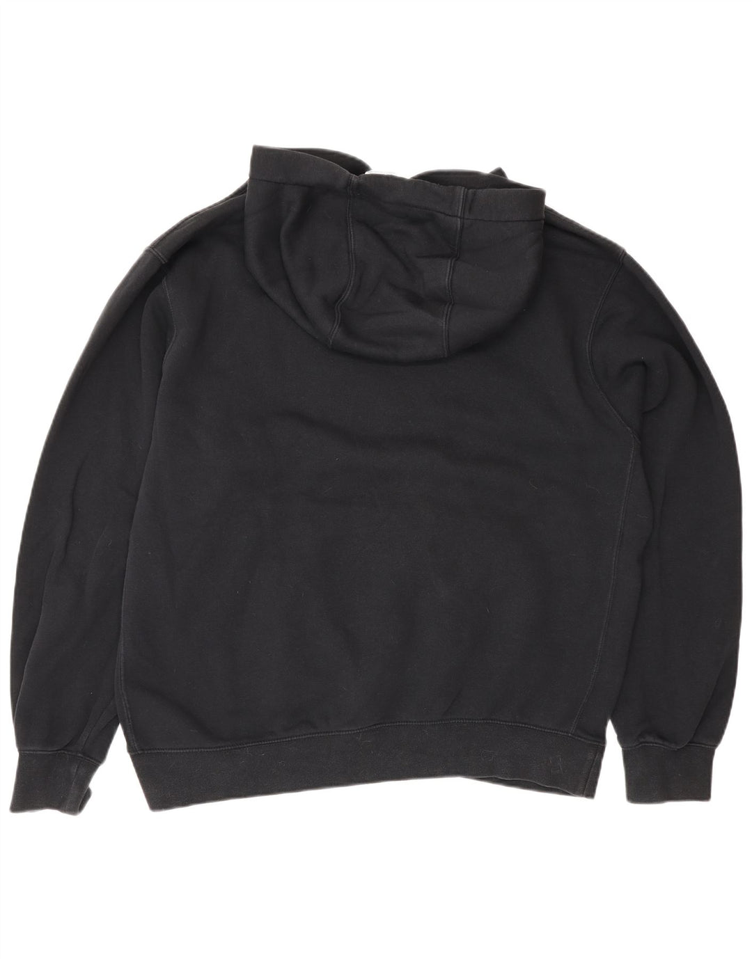 Pulover Nike pentru bărbați, bumbac mediu negru