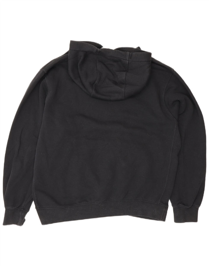 Pulover Nike pentru bărbați, bumbac mediu negru