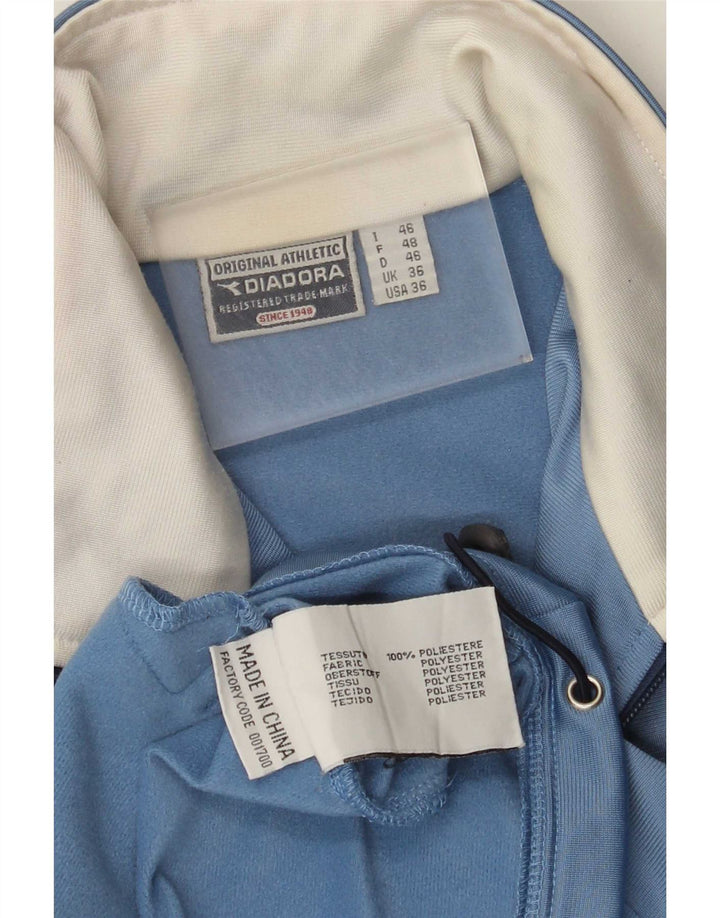 Jachetă de trening pentru bărbați Diadora UK 36, albastru, poliester color bloc