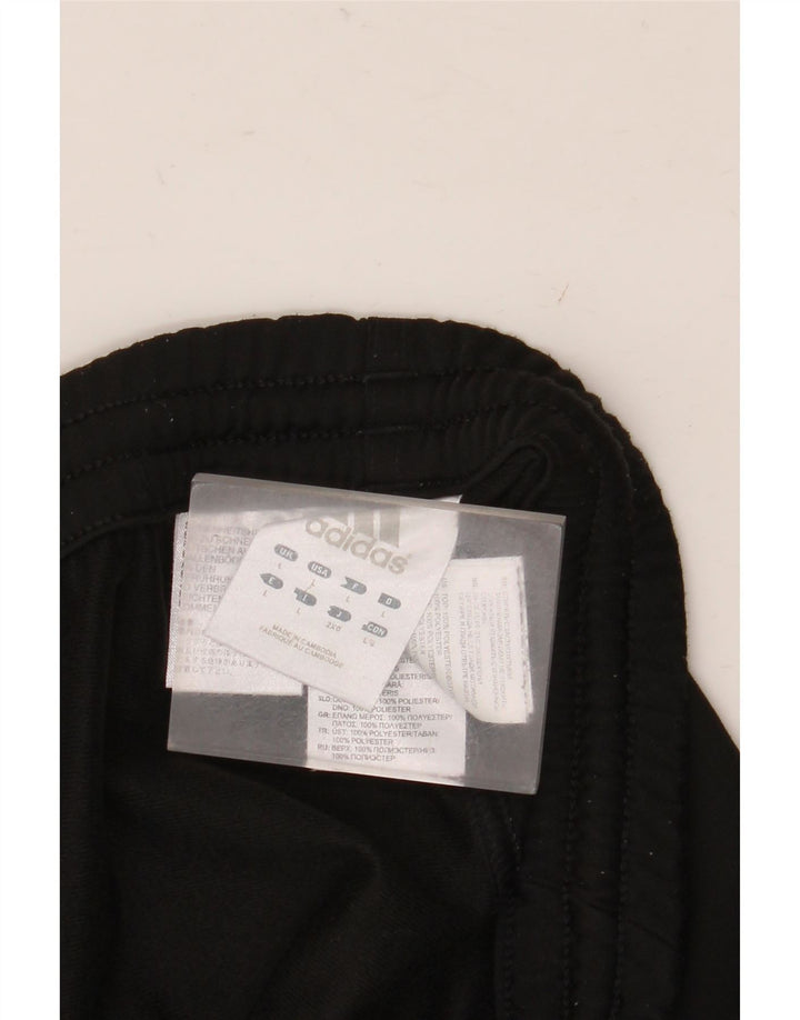 Pantaloni de trening Adidas pentru bărbați, mari, negru, poliester