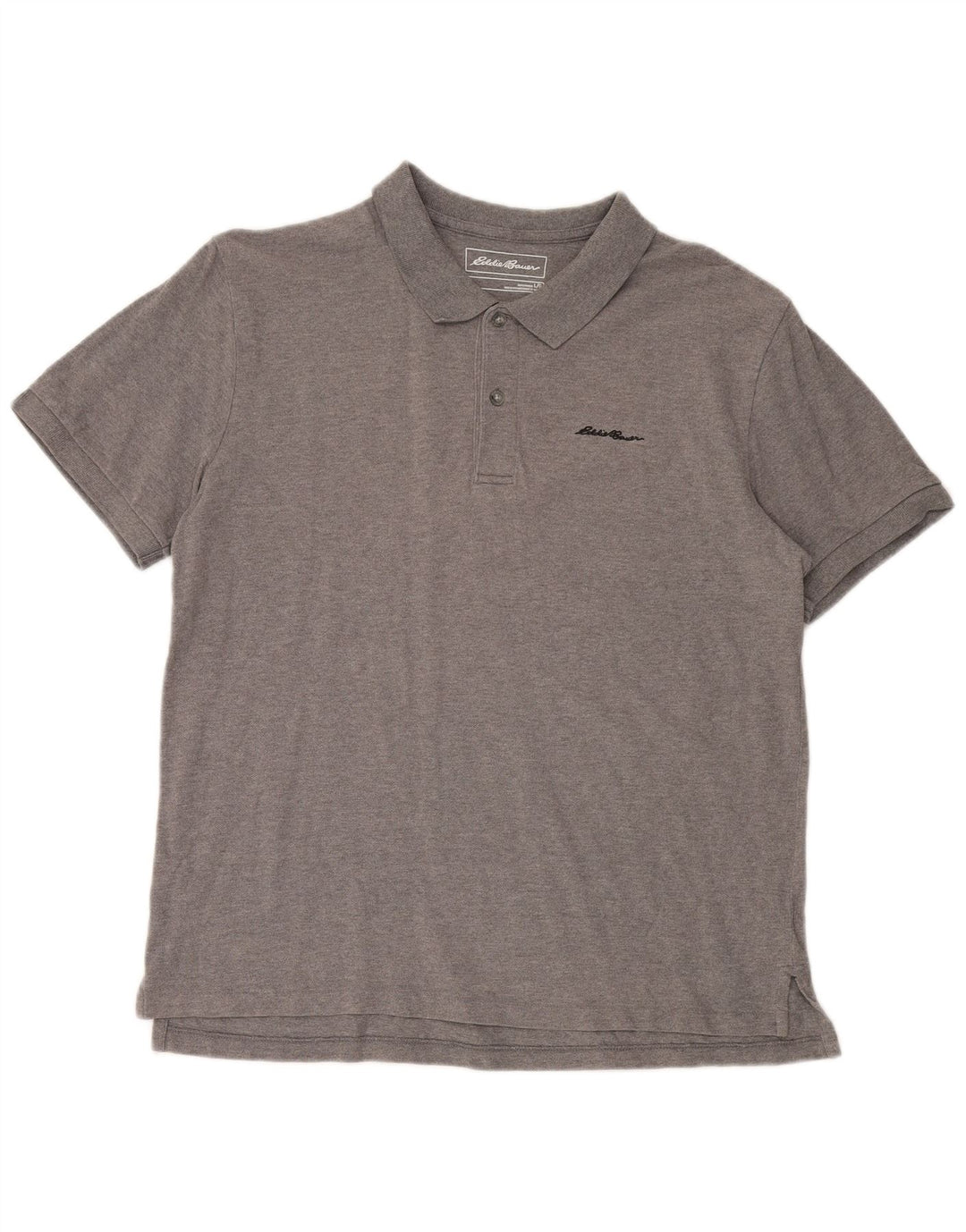Cămașă polo Eddie Bauer pentru bărbați, mare, gri