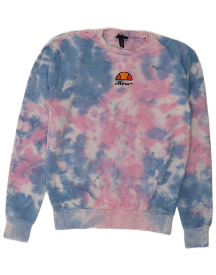 Hanorac pentru bărbați Ellesse Jumper mic, multicolor, din bumbac Tie Dye
