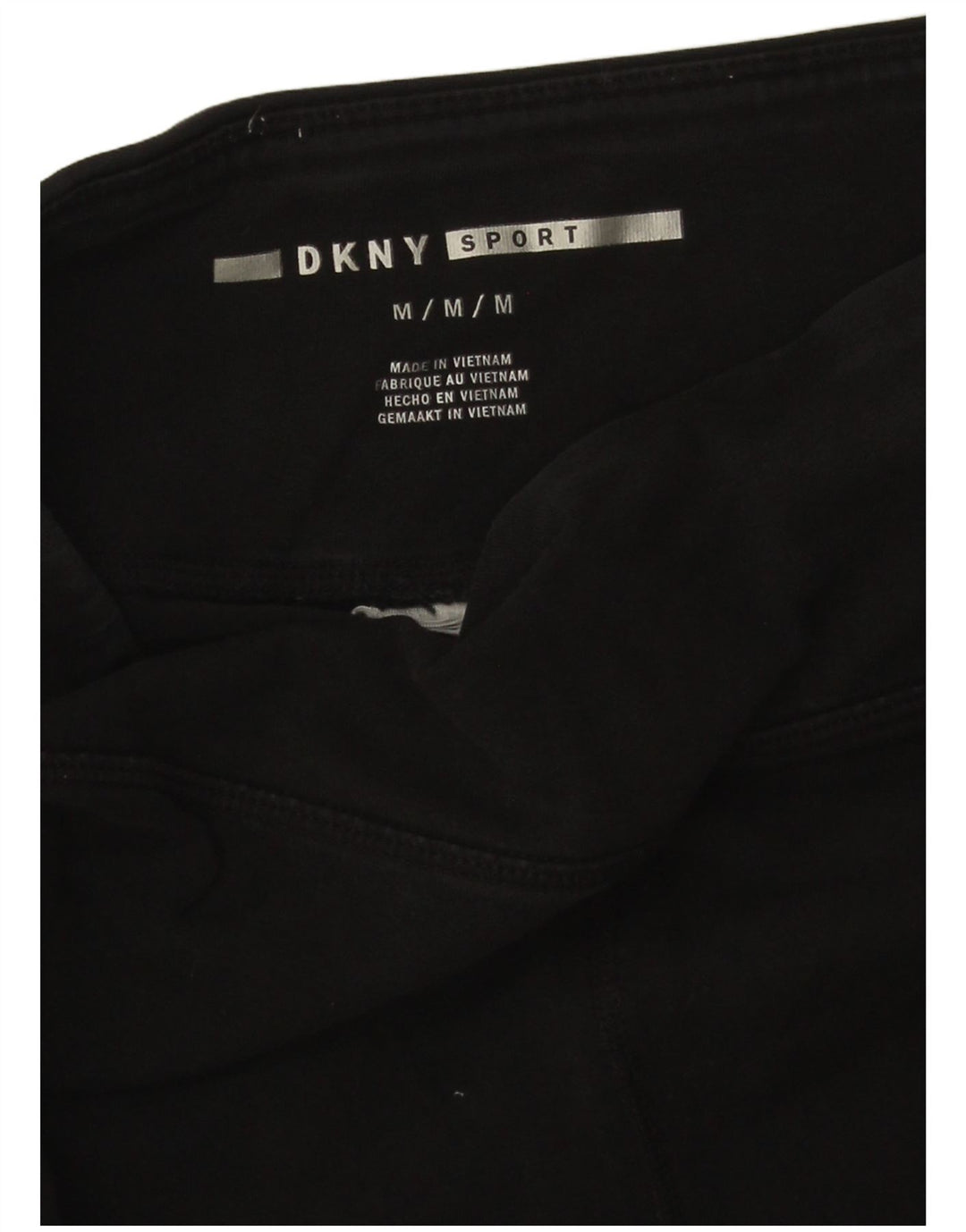 Leggings grafic DKNY pentru femei UK 12 Medium Black