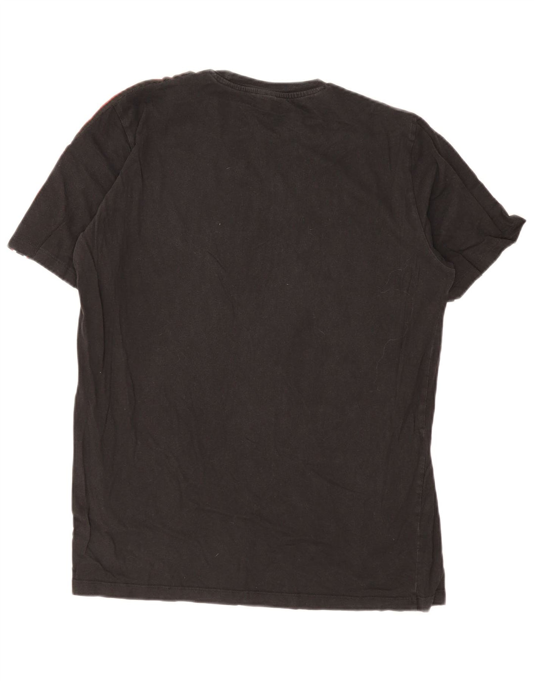 Tricou grafic pentru bărbați Replay Top mare negru Colorblock
