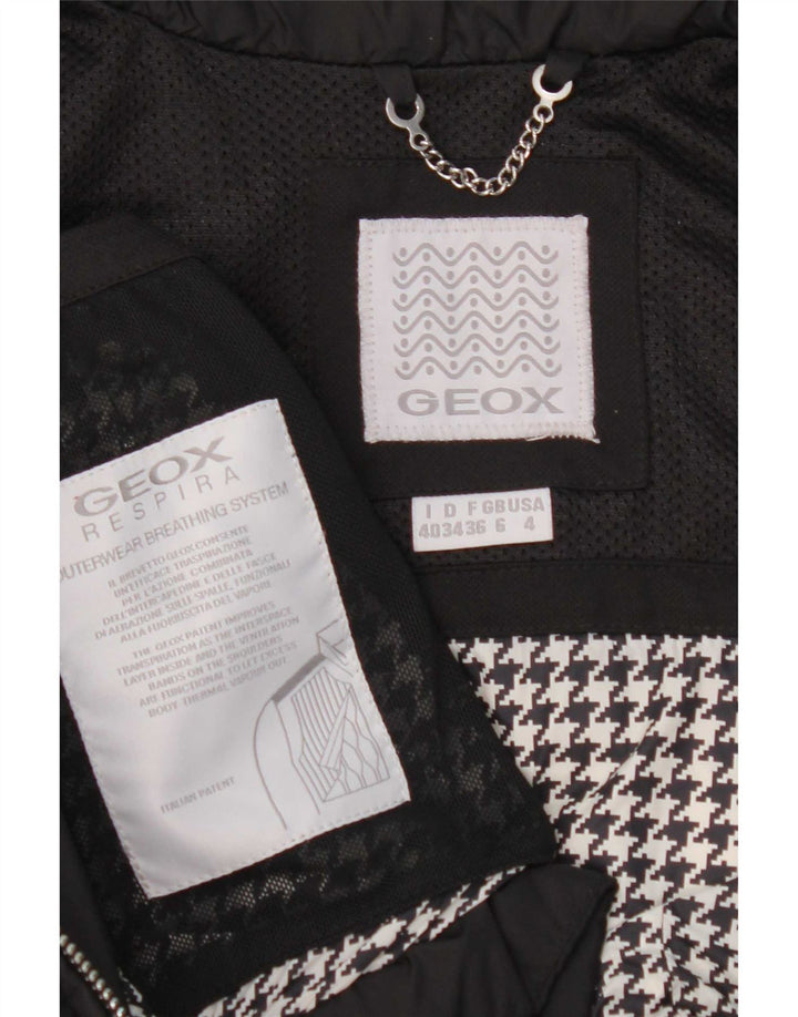 Jachetă căptușită Respira pentru femei Geox UK 6 XS Negru