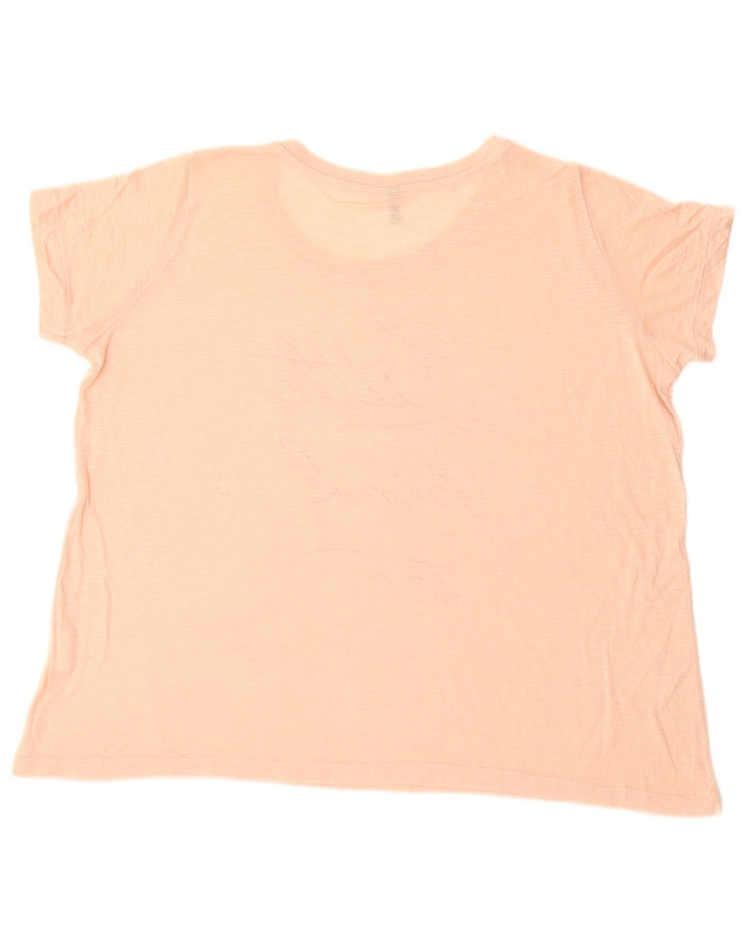Tricou grafic supradimensionat pentru femei Benetton Top UK 10 Small Pink Flecked