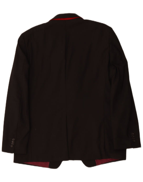 Jachetă pentru bărbați Tommy Hilfiger, croită cu 3 nasturi, UK 42 XL, viscoză maro