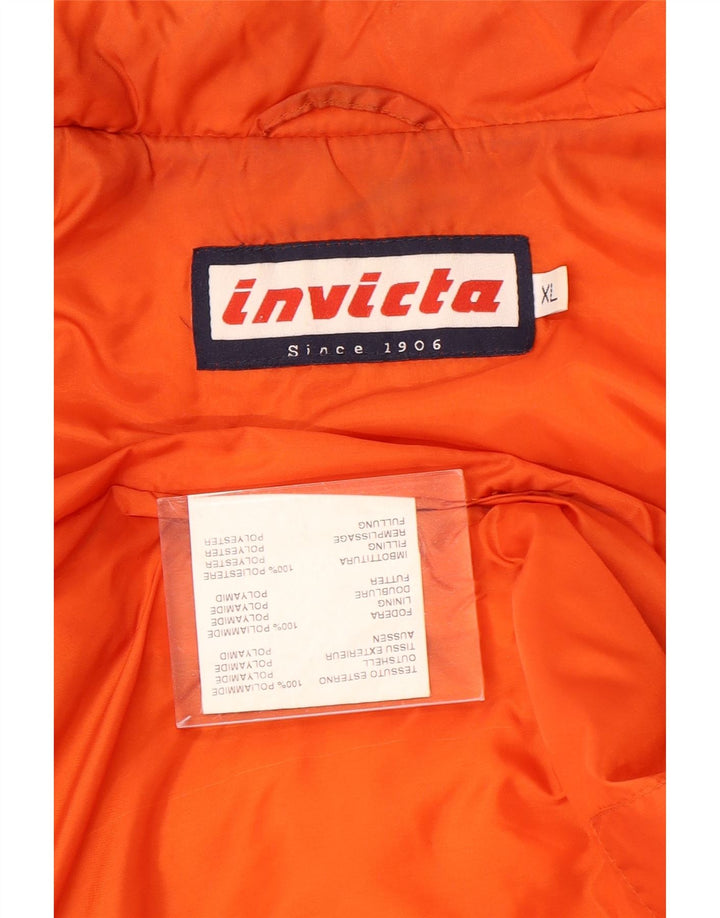 Gilet matlasat Invicta pentru bărbați UK 42 XL Orange Poliamidă