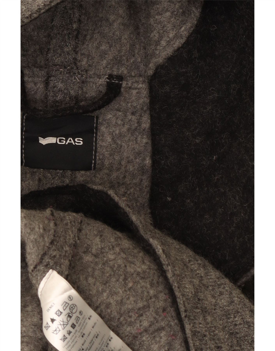 Palton de mazăre pentru femei Gas UK 14, lână gri mediu