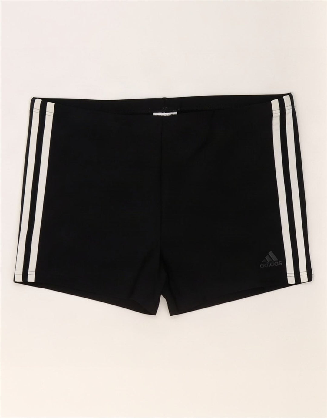 Pantaloni scurți de înot Adidas pentru bărbați, poliester mediu negru