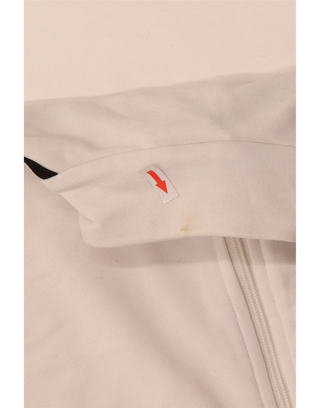 Jachetă de trening pentru femei ADIDAS UK 16 Poliester alb mare